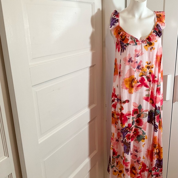NWOT MULTICOLORE MAXI DRESS 🌸 - Picture 8 of 13